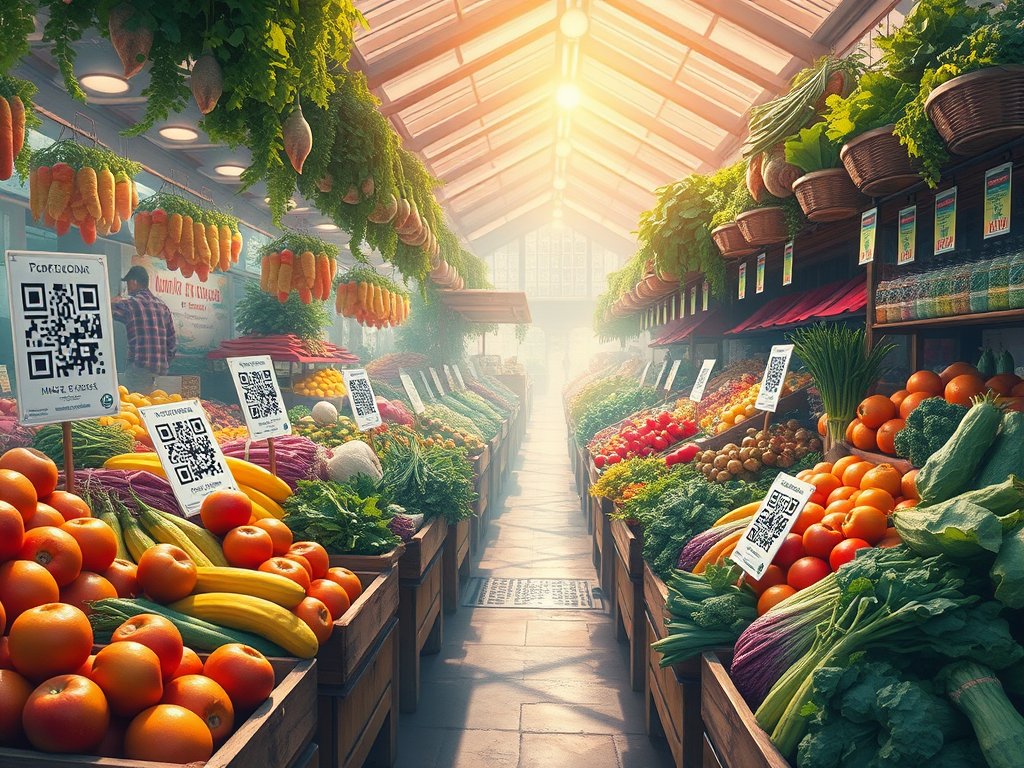 Crypto Farmer’s Market: Blockchain for Transparent Food Sourcing