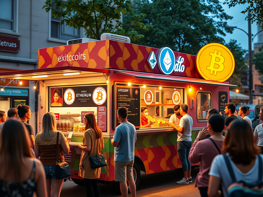 Crypto Food Trucks: Taking Payments in Digital Currencies