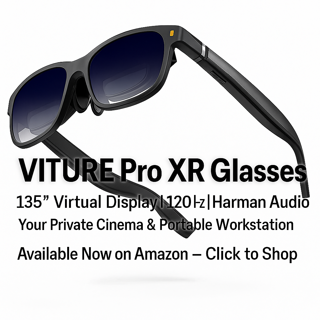 VITURE Pro XR/AR Glasses Review: Your Personal 135” Portable Cinema & Workstation