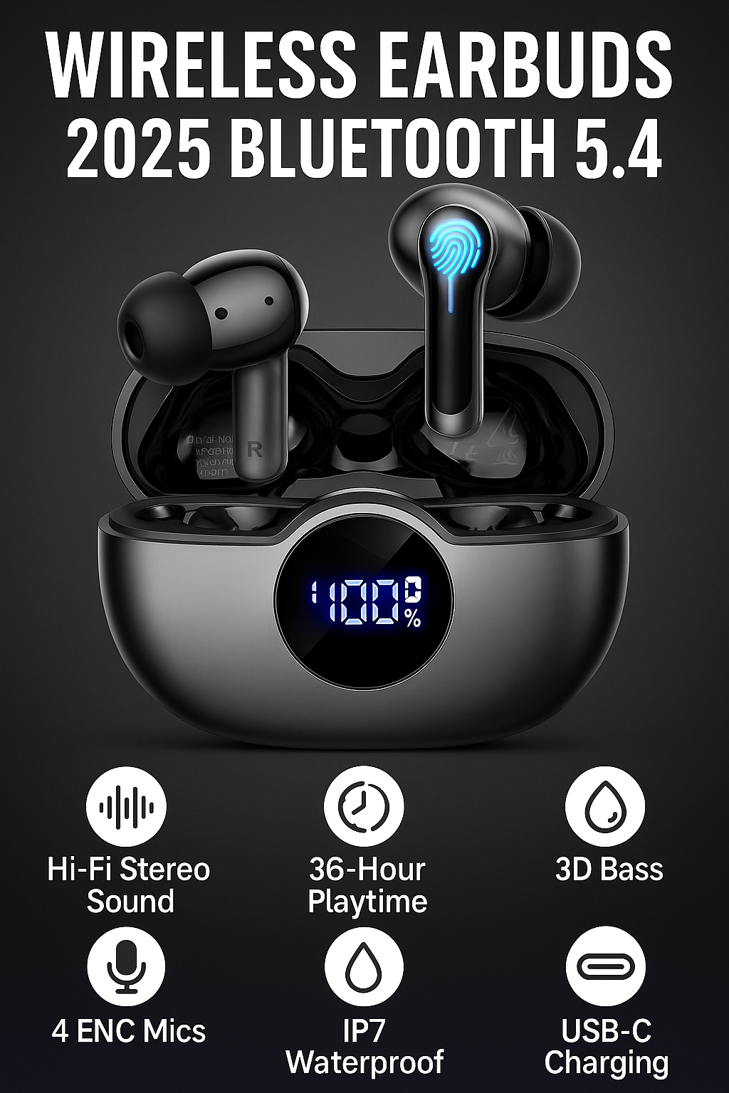 Top Budget Wireless Earbuds of 2025: Rinsmola Bluetooth 5.4 Review