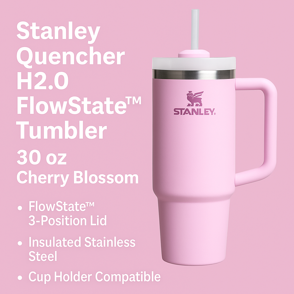 Stay Sharp, Stay Hydrated: Why the Stanley Quencher H2.0 Is a Game-Changer for Traders, Workers & Athletes