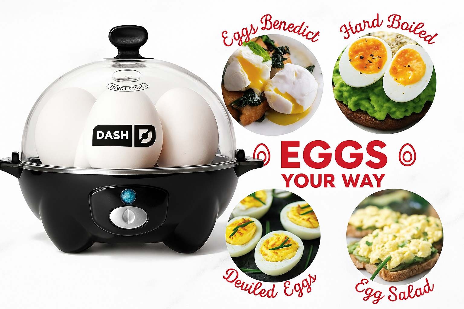The DASH Rapid Egg Cooker: Your Secret Weapon for Easy, Healthy Meals in Minutes