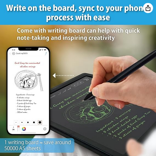 Go Paperless with Precision: Digital Smart Pen Notebook & Writing Board Review