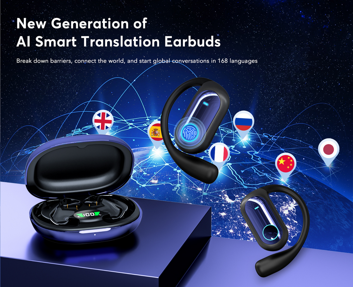 Break Down Language Barriers: A Deep Dive into the 168 Languages AI Translation Earbuds