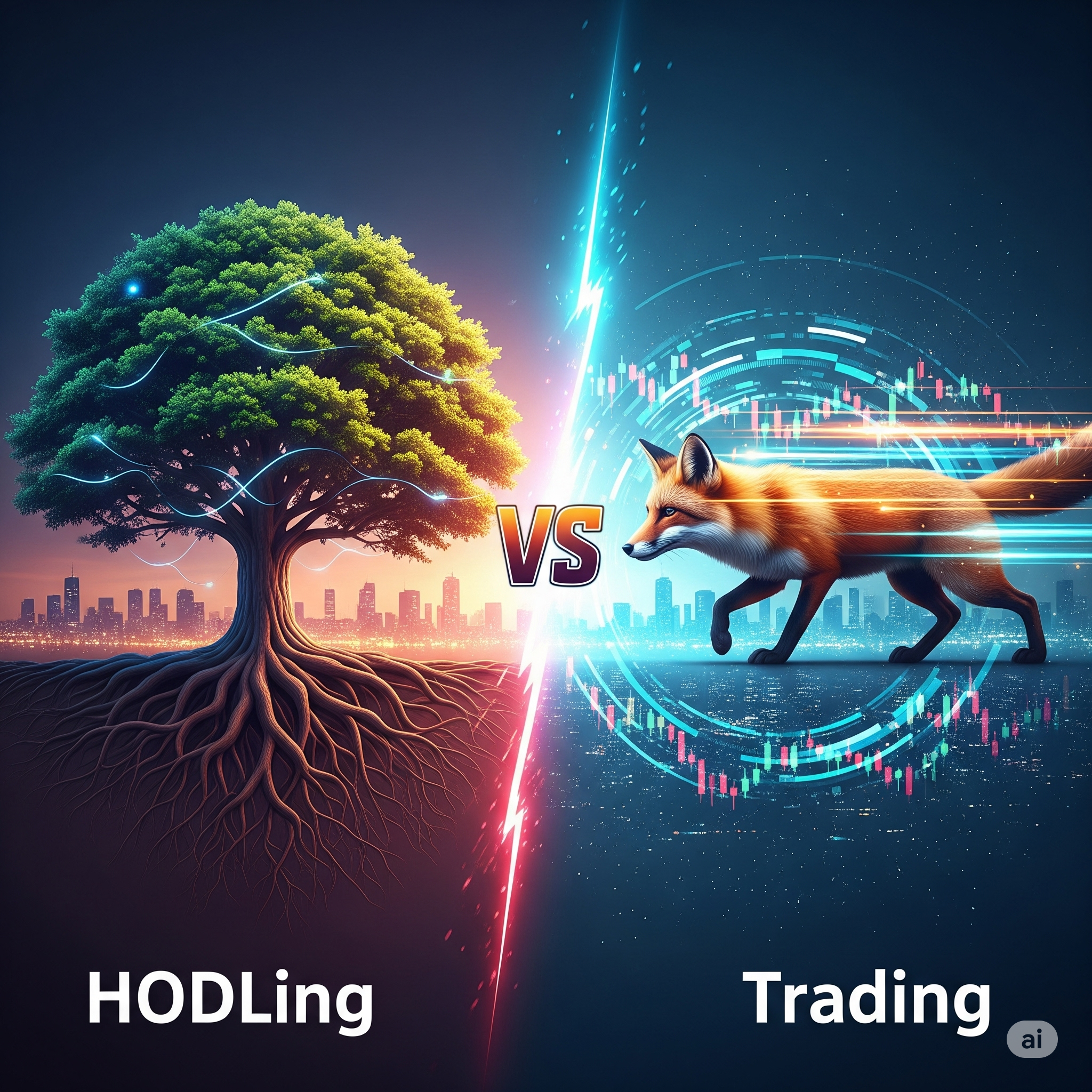 HODLing vs. Trading in 2025: Which One Actually Builds Wealth Faster?
