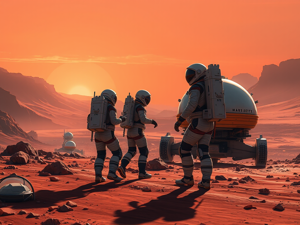 A Detailed Mission Plan for the First Humans on Mars